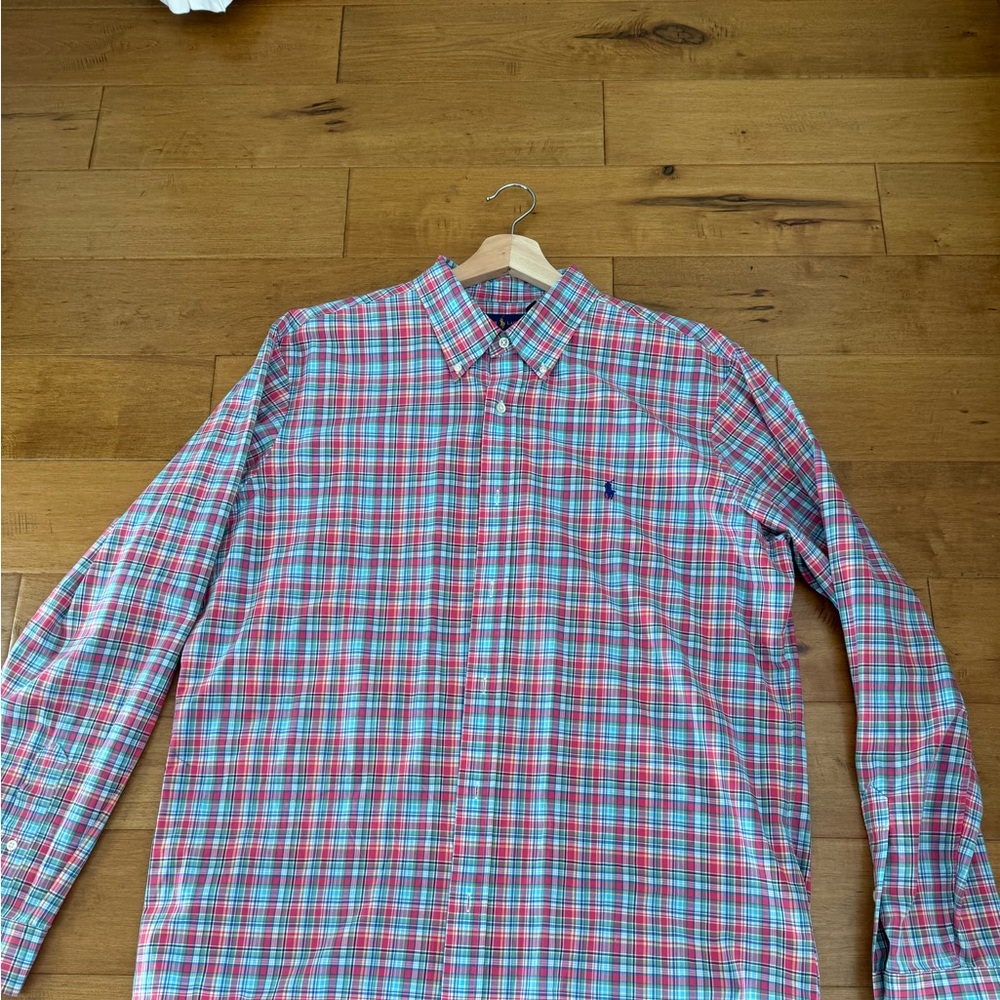 Ralph Lauren Multicolor Plaid Button-Down Shirt